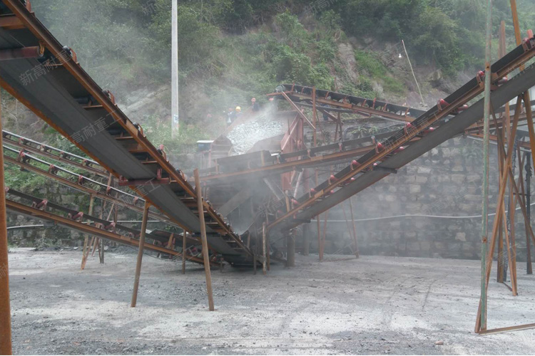 湖北省恩施市巴东县时产400-450吨精品砂石料生产线