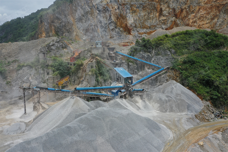广西省河池市巴马县时产300吨石料生产线
