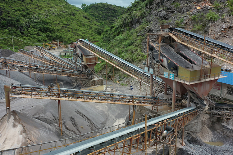安徽省六安市金寨县年产50-80万吨精品机制砂生产线