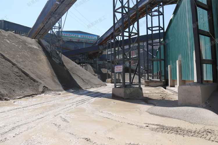河南省巩义市小关镇时产700-800吨石料生产线